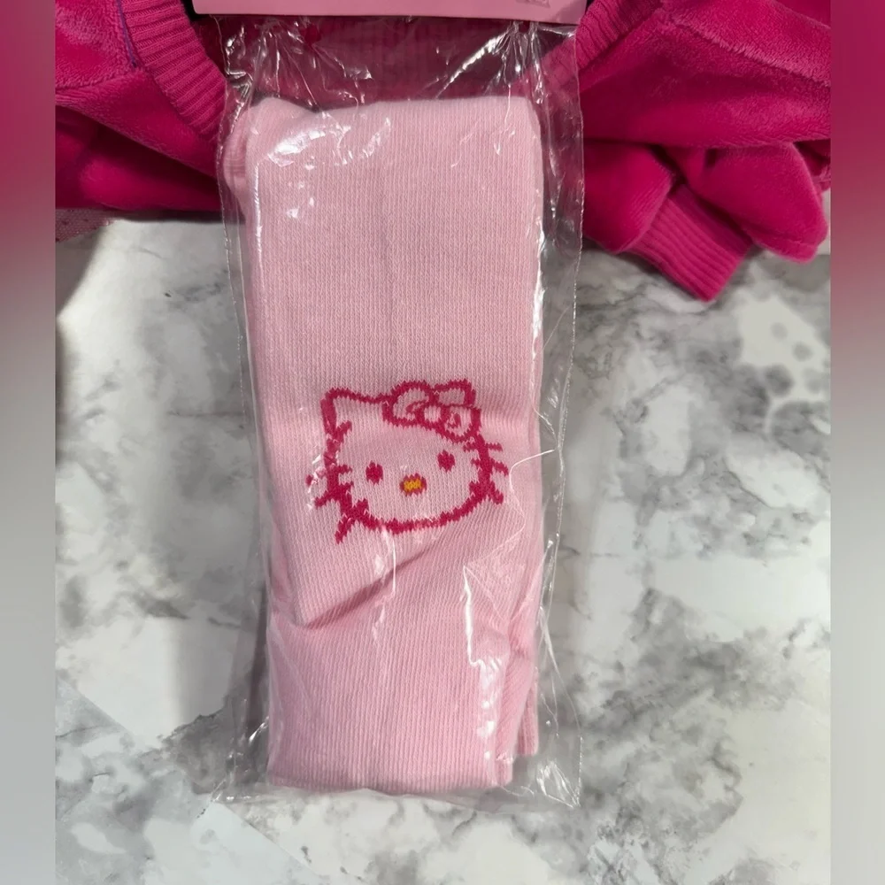NWT Hello Kitty Fuchsia Dress with Tulle Skirt sz 6-9 mths
